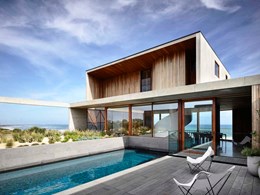 Bamstone bluestone paving delivers timber-like aesthetic at Ocean Grove house