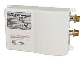 RBA launches new Chronomite tankless electric water heaters