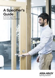 A specifier’s guide to access control for commercial office buildings