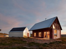 Rugged beauty shines in an off-grid rural house