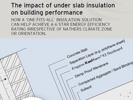 The impact of under slab insulation on building performance