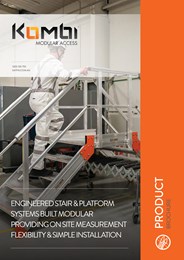 The lightweight and flexible modular stair system that reduces lead times and costs