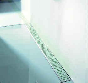 ShowerDrain Lightline - water activated illumination