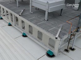 Plant platforms installed on industrial hub rooftop in Sydney