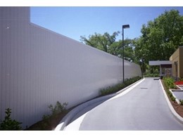 Envorinex noise abatement barriers made from recyclable uPVC