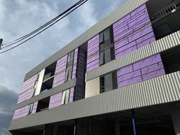 Weather barrier boards also increase acoustic performance at Erskineville buildings