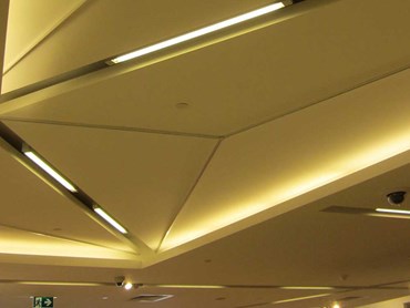 Myer Melbourne internal ceiling framework
