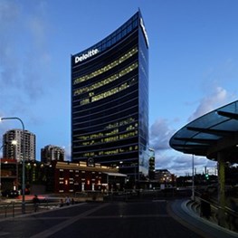 The detail in the glass: Glass Eclipse, a Parramatta landmark 