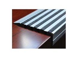 TSA Crystal Line stair nosings available from Tactile Systems Australia