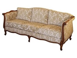 French provincial Louis XV style three seater sofa available from Christophe Living