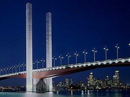 ICL supplies 549 truckloads of concrete to iconic Bolte Bridge construction