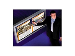 Wall mounted interactive touch screens from Creative Display Solutions  
