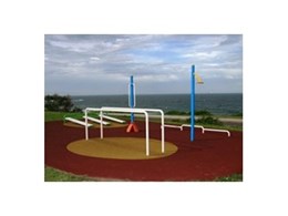 Fitness stations from Moduplay Commercial Play Systems installed at Port Kembla Public School