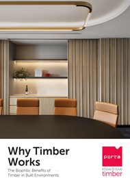 Why timber works: The biophilic benefits of timber in built environments