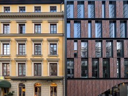 Custom Petersen bricks unite old and new in Stockholm project