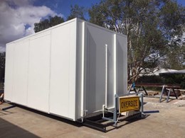 Portable Buildings Brisbane relies on ASKIN panels for their cool room kits