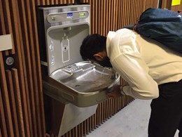 Drinking water stations at new campus building support UTS’ sustainability goals