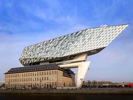 ASI Group meets lofty washroom design goals at Zaha Hadid-designed Port of Antwerp office