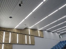Hawko 100 Recessed supplied for Edith Cowan University lecture hall within challenging timeline
