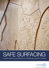 Safe surfacing: Hygienic design and the benefits of antimicrobial surface coatings