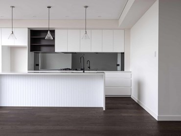 The luxury Rose Bay apartment kitchen