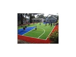 ACT Global Sports’ Xtreme Turf synthetic grass court at Lower Plenty Primary School