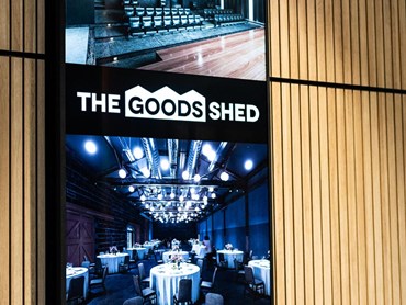 Architectural acoustic linings were required to enhance the look and feel of the Ballarat Goods Shed
