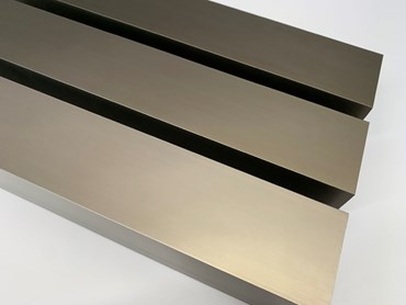 DecoUltra ZD anodised finish in Bronze