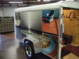 Decorative Concrete Trailer Packages from Global Concrete Solutions