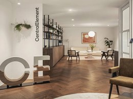 Herringbone flooring meets brief for performance and luxury at Central Element Sydney 