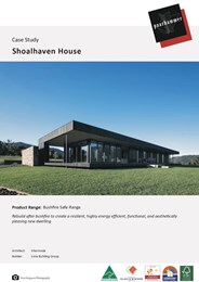 Case Study: Shoalhaven House