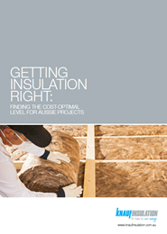 Getting insulation right: finding the cost-optimal level for Aussie projects