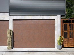 Modern timber look garage doors – the warmth of timber with the strength of steel