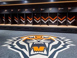 Maxton Fox joinery at West Tigers’ home facility in Concord Oval
