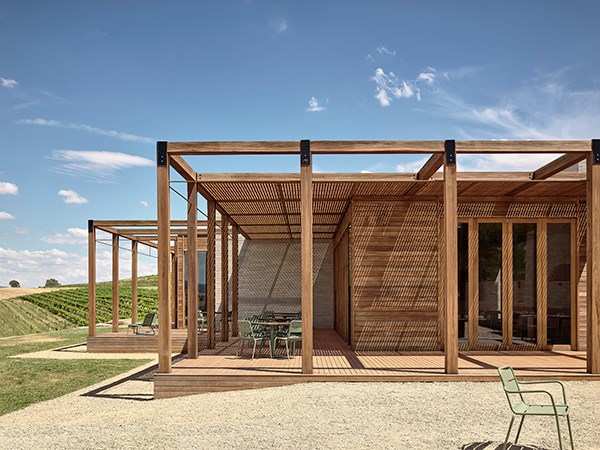 Delatite Cellar Door | Lucy Clemenger Architects (2023 Sustainability Awards Winner - Small Commercial category)