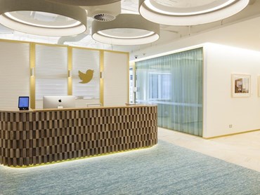 Twitter office Sydney by Bates Smart. Photography by Lucas Boyd 
