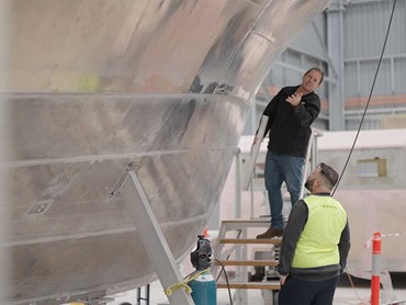 Dongara Marine sources aluminium from Capral to build the hull of their boats