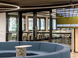 Acoustic sliders and operable walls support immersive learning at ESSTEAM Studio