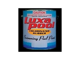 Luxapool chlorinated rubber coatings from Colormaker Industries  