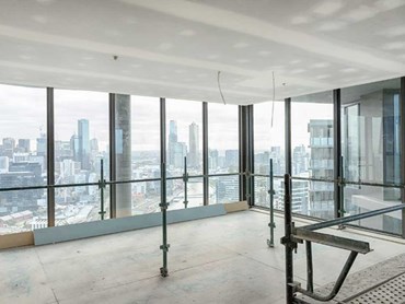 City Projects was given the job of creating a Level 5 Finish on the interior walls and ceilings