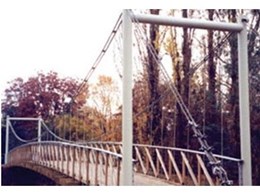Moodie Outdoor Products offers Cablespan suspension bridges