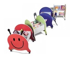 Caterpillar activity centre children’s furniture from Raeco