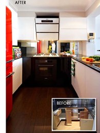 Leading interior designer’s kitchen features ARC Bamboo Java floor