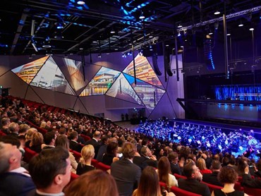 Digilin provided custom lighting solutions for the Adelaide Convention Centre