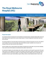 Case study: The Royal Melbourne Hospital (VIC)