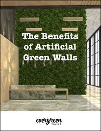 The benefits of artificial green walls
