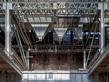 The Boilerhouse: FDC focused on structurally reinforcing the space with steel remediation