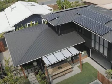 'Barefoot Bay Villa' featuring COLORBOND steel Monument Matt roof