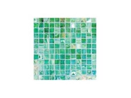 Iridescent hand-poured recycled glass