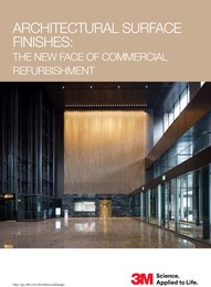Architectural surface finishes: The new face of commercial refurbishment